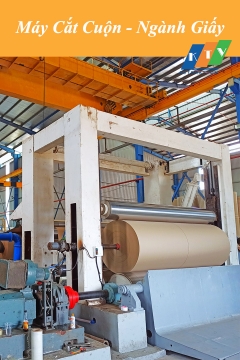 Nâng cấp máy cắt cuộn - Ngành Giấy